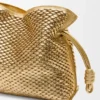 Flamenco-Clutch in mittlerer Größe aus laminiertem Lammleder Flamenco-Clutch in mittlerer Größe aus laminiertem Lammleder