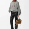 Flamenco-Hoodie aus Baumwolle und Kaschmir
