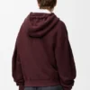 Flamenco-Hoodie aus Baumwolle und Kaschmir