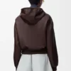Flamenco-Hoodie aus Nappa-Lammleder Flamenco-Hoodie aus Nappa-Lammleder