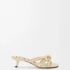 Flamenco-Knoten-Sandale aus Lammleder Flamenco-Knoten-Sandale aus Lammleder