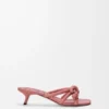 Flamenco-Knoten-Sandale aus Lammleder Flamenco-Knoten-Sandale aus Lammleder