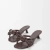Flamenco-Knoten-Sandale aus Lammleder Flamenco-Knoten-Sandale aus Lammleder