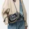 Flamenco Purse in mittlerer Größe aus Hagfish Flamenco Purse in mittlerer Größe aus Hagfish