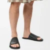 Flex Anagram Pantolette aus weichem Kalbsleder Flex Anagram Pantolette aus weichem Kalbsleder