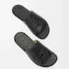 Flex Anagram Pantolette aus weichem Kalbsleder Flex Anagram Pantolette aus weichem Kalbsleder