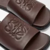 Flex Anagram Pantolette aus weichem Kalbsleder Flex Anagram Pantolette aus weichem Kalbsleder