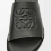 Flex Anagram Pantolette aus weichem Kalbsleder Flex Anagram Pantolette aus weichem Kalbsleder