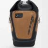 Flex Roll-Top-Rucksack aus Canvas und Wildleder Flex Roll-Top-Rucksack aus Canvas und Wildleder