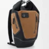 Flex Roll-Top-Rucksack aus Canvas und Wildleder Flex Roll-Top-Rucksack aus Canvas und Wildleder