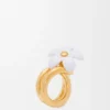 Flor-Ring aus Sterlingsilber und Emaille