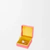 Flor-Ring aus Sterlingsilber und Emaille