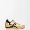„Flow Runner“ aus Nylon und Wildleder