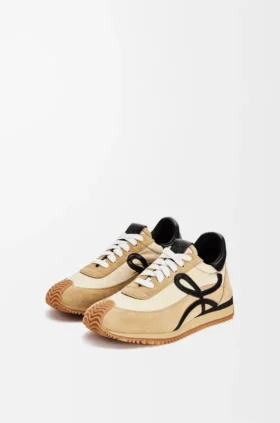 „Flow Runner“ aus Nylon und Wildleder