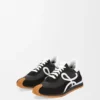 „Flow Runner“ aus Nylon und Wildleder „Flow Runner“ aus Nylon und Wildleder