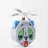 Futurist cat Christbaumkugel aus Glas