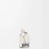 „Futurist Cat“ Mini Puzzle-Tasche aus klassischem Kalbsleder „Futurist Cat“ Mini Puzzle-Tasche aus klassischem Kalbsleder