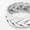 Geflochtener Ring aus Sterlingsilber
