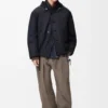 Gepolsterte Jacke aus technischer Baumwolle Gepolsterte Jacke aus technischer Baumwolle
