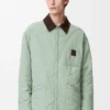 Gepolstertes Overshirt aus technischem Shell-Material Gepolstertes Overshirt aus technischem Shell-Material
