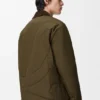 Gepolstertes Overshirt aus technischem Shell-Material Gepolstertes Overshirt aus technischem Shell-Material
