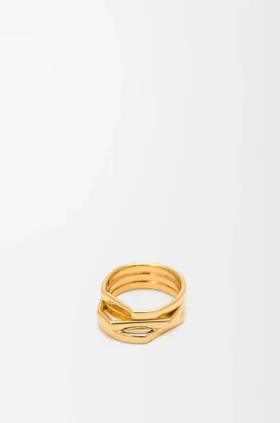 Gestapelter Ring aus Sterlingsilber Gestapelter Ring aus Sterlingsilber