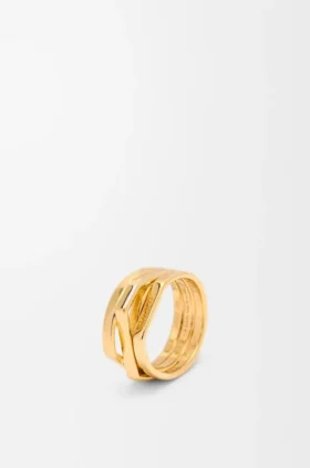Gestapelter Ring aus Sterlingsilber Gestapelter Ring aus Sterlingsilber