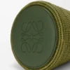 Gießkannen-Tasche aus Raffia und Kalbsleder Gießkannen-Tasche aus Raffia und Kalbsleder