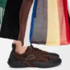 Grip Sneaker aus Kalbsveloursleder