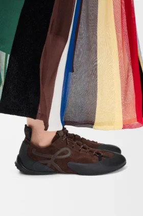 Grip Sneaker aus Kalbsveloursleder