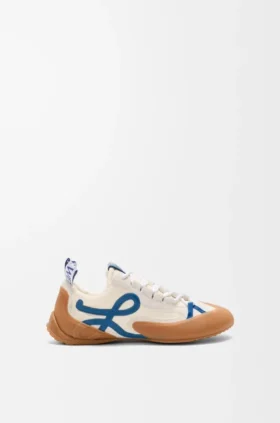„Grip“-Sneaker aus Nylon und Wildleder
