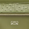 Große Amazona 180-Tasche aus Straußenleder Große Amazona 180-Tasche aus Straußenleder