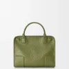 Große Amazona 180-Tasche aus Straußenleder Große Amazona 180-Tasche aus Straußenleder