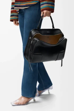 Große Amazona 180-Tasche aus weichem Kalbsleder