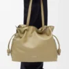 Große Flamenco-Clutch aus Nappa-Kalbsleder