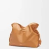 Große Flamenco-Clutch aus Nappa-Kalbsleder