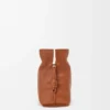 Große Flamenco-Clutch aus Nappa-Kalbsleder