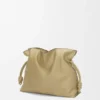 Große Flamenco-Clutch aus Nappa-Kalbsleder