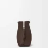 Große Flamenco-Clutch aus Nappa-Kalbsleder