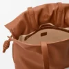 Große Flamenco-Clutch aus Nappa-Kalbsleder