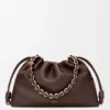 Große Flamenco Purse aus weichem Nappa-Lammleder
