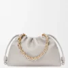 Große Flamenco Purse aus weichem Nappa-Lammleder