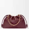 Große Flamenco Purse aus weichem Nappa-Lammleder