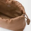 Große Flamenco Purse aus weichem Nappa-Lammleder
