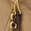 Große Flamenco Purse aus weichem Nappa-Lammleder