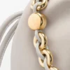 Große Flamenco Purse aus weichem Nappa-Lammleder
