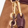 Große Flamenco Purse aus weichem Nappa-Lammleder