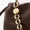 Große Flamenco Purse aus weichem Nappa-Lammleder