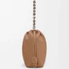 Große Flamenco Purse aus weichem Nappa-Lammleder