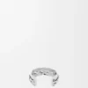 Große geflochtene Manschette aus Sterlingsilber Große geflochtene Manschette aus Sterlingsilber